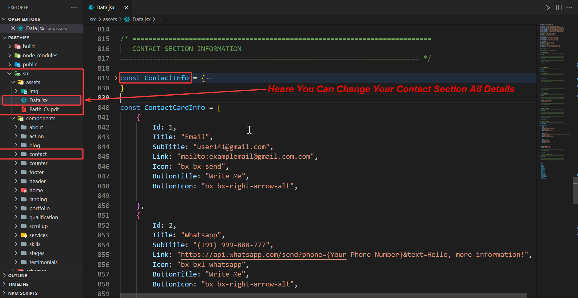 Contact Content Image